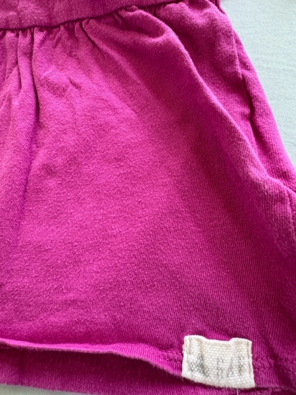 Set of 2 Organic 100% Cotton GAP Baby Girl Short Sleeve Tops. 18-24M